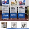 kích thước standee cuốn